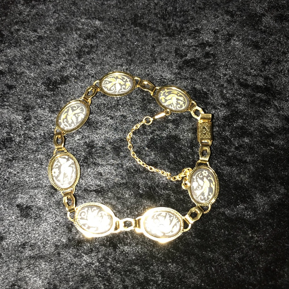Vintage Damascus Bracelet